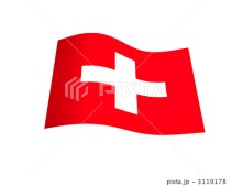スイス国旗 国旗 旗のイラスト 3119178